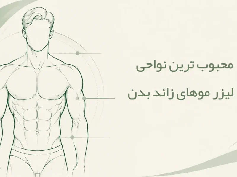 محبوب ترین نواحی لیزر بدن آقایان